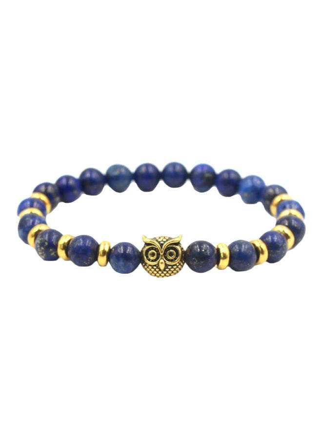 سوار من الخرز بتصميم بومة