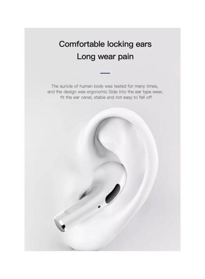 Vleap Bilateral TWS Wireless Headset With Charging Case White - Image 5