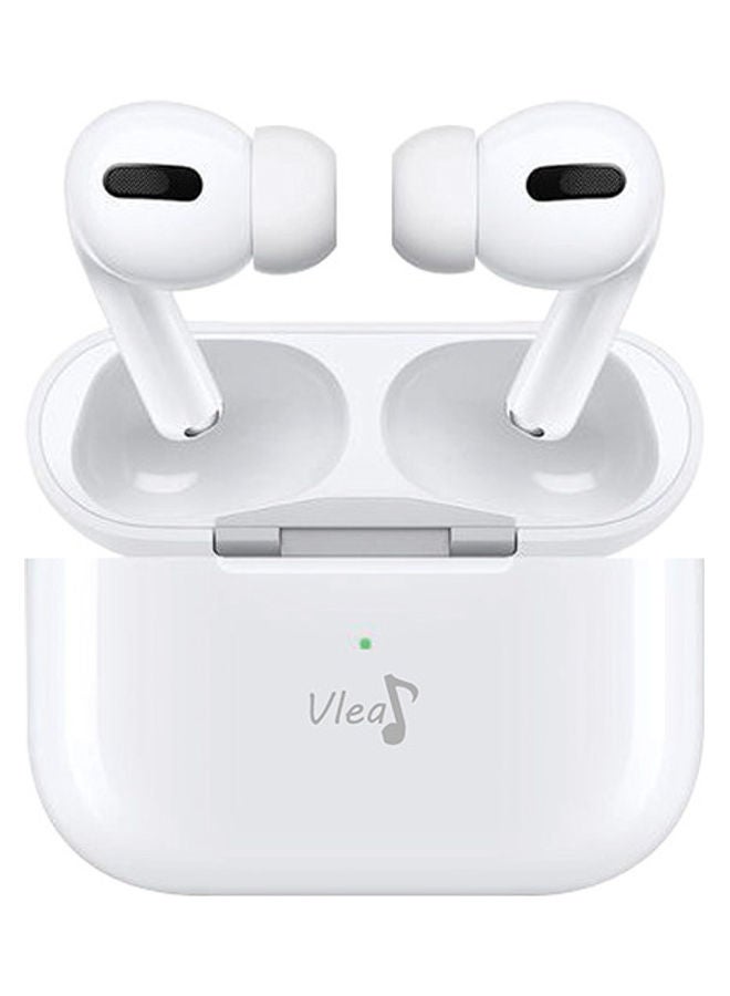 Vleap Bilateral TWS Wireless Headset With Charging Case White - Image 1