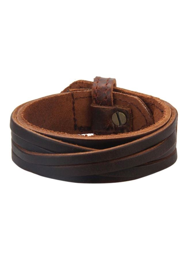 Sharpdo Leather Buckle Bracelet  - Image 1