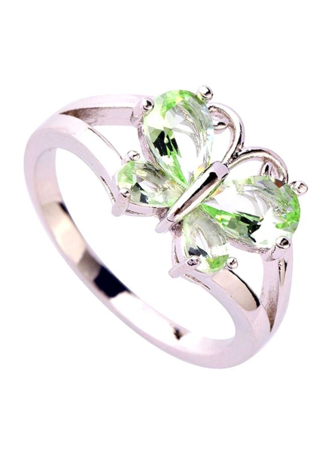 Sharpdo Rhinestone Studded  Ring - Image 3