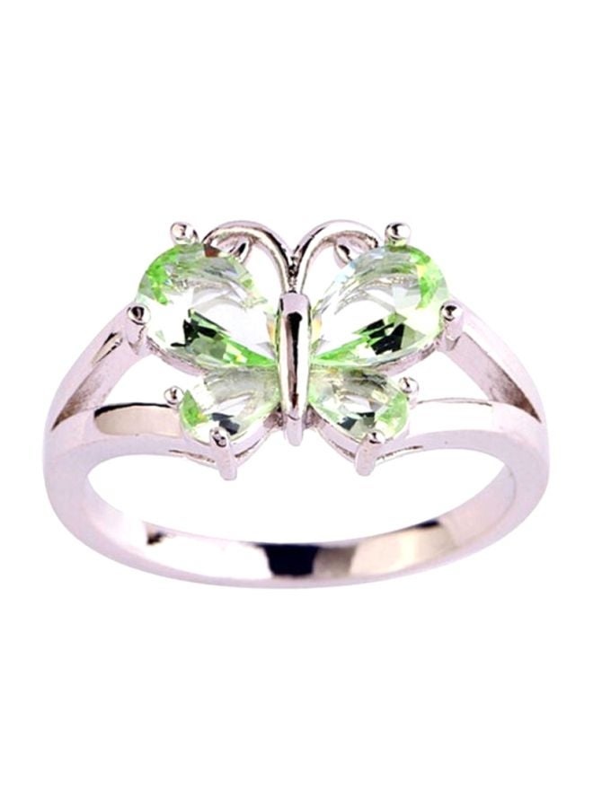 Sharpdo Rhinestone Studded  Ring - Image 2