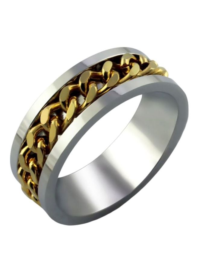 شاربدو خاتم حلقي معدني - Image 1