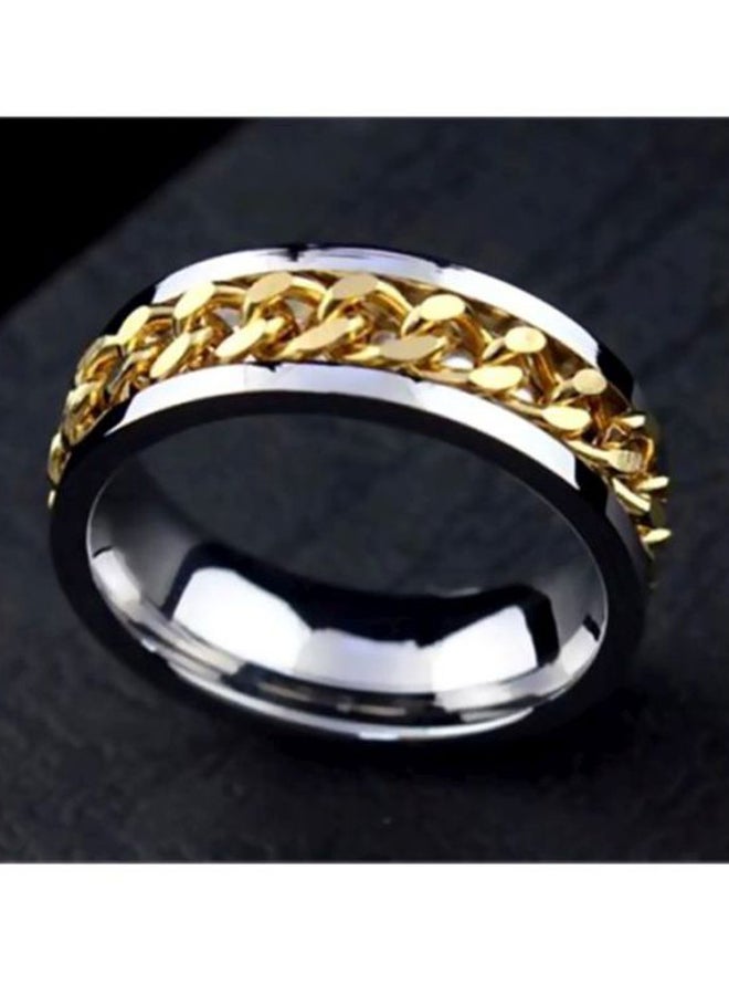 شاربدو خاتم حلقي معدني - Image 2