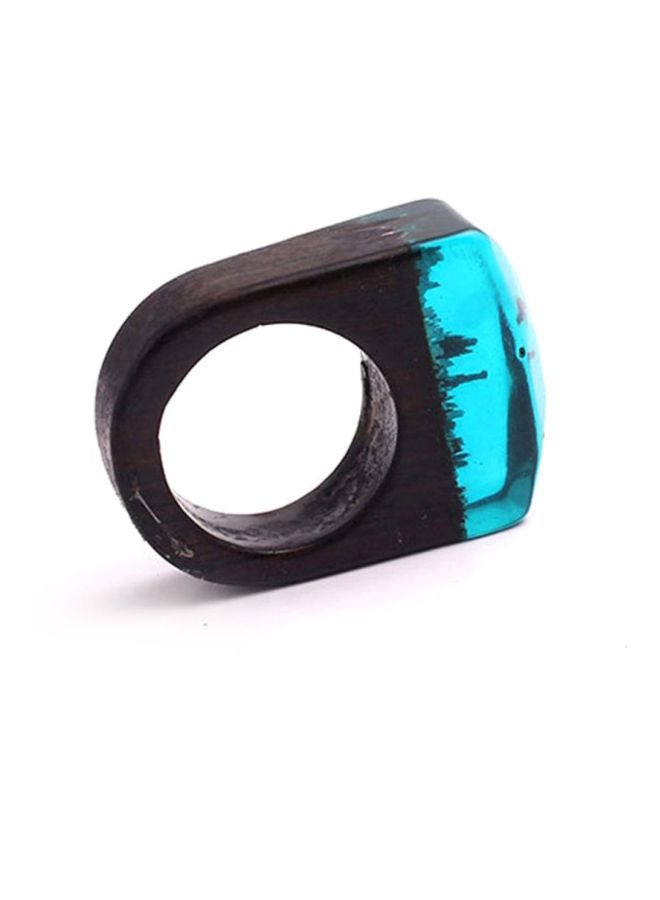 Sharpdo Gloss Ink Pattern Resin Ring - Image 2