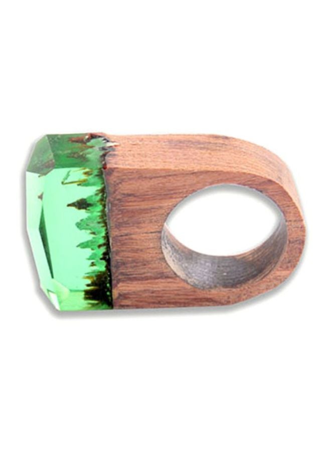 Sharpdo Gloss Ink Pattern Resin Ring - Image 3