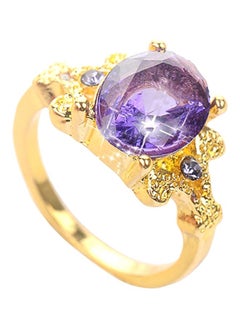 Rhinestone Studded Ring