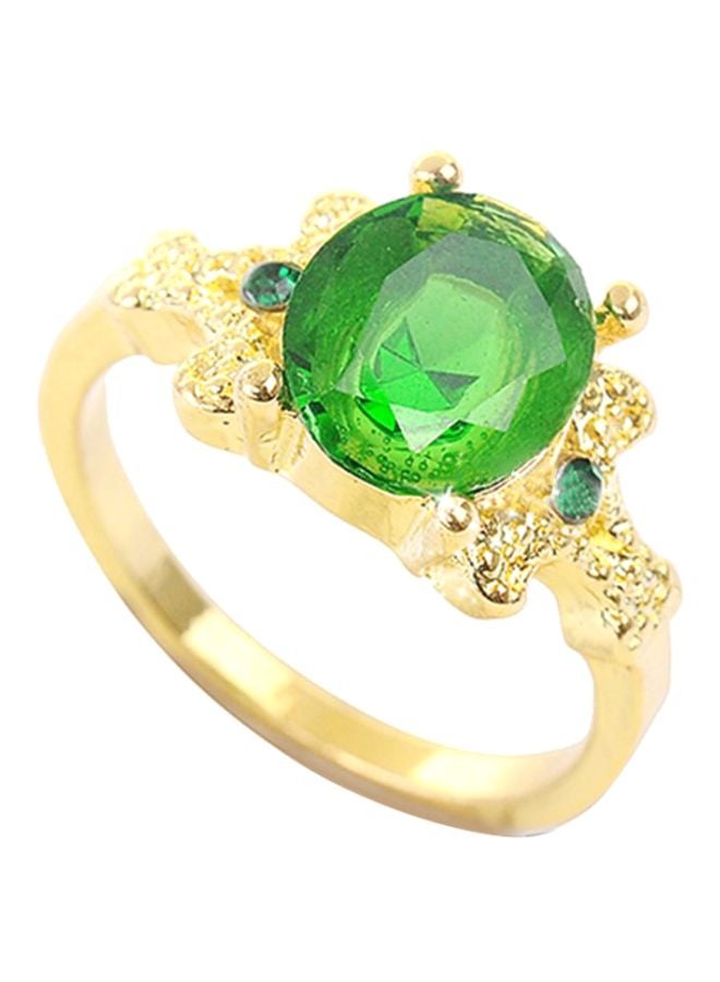 Sharpdo Rhinestone Studded Ring