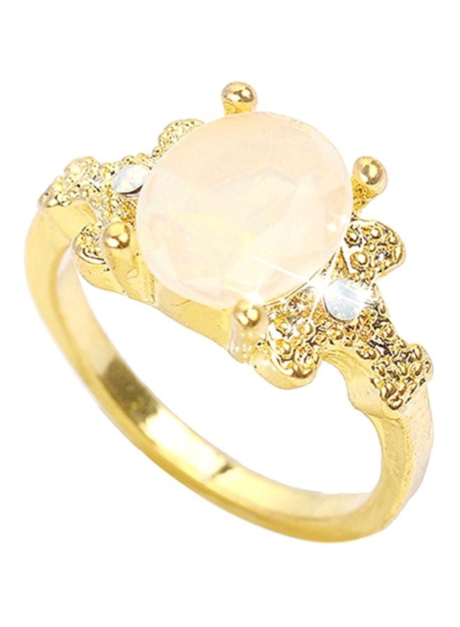 Sharpdo Rhinestone Studded Ring