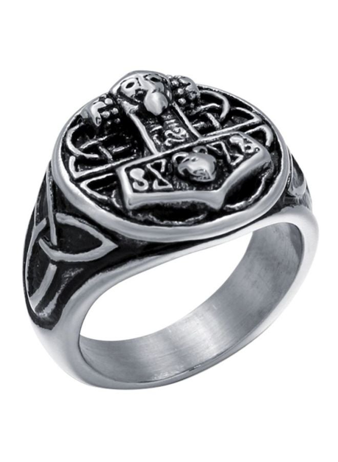 Sharpdo Thor Hammer Design Ring - Image 2