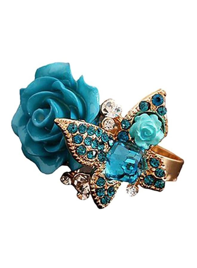 خاتم بتصميم وردة