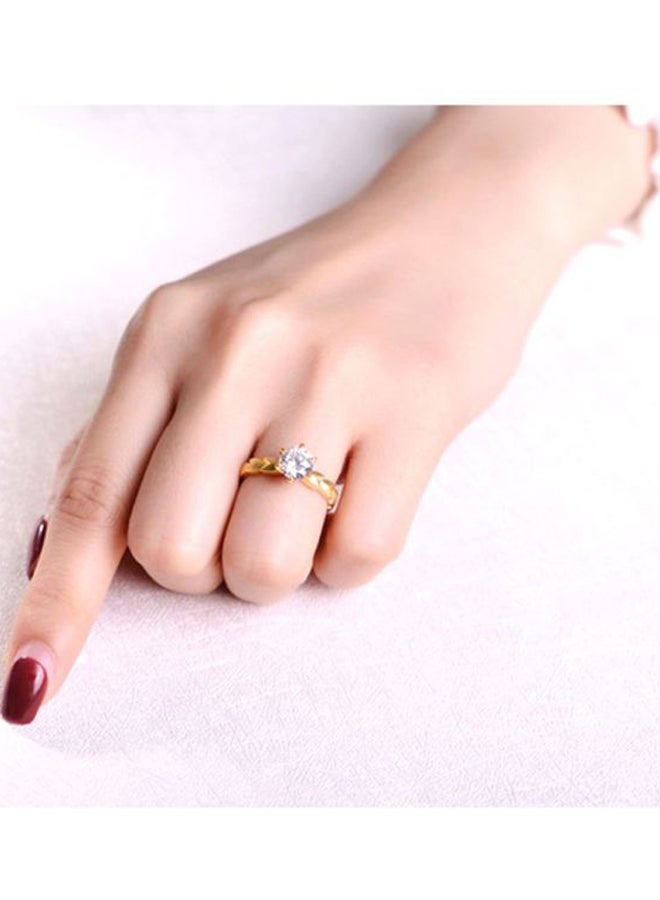 Sharpdo Rhinestone Studded Ring - Image 4