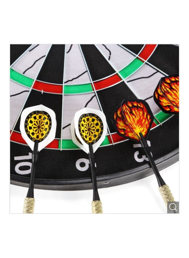 Joerex - 15 Inch Dart Board With 6 PCS Darts Set 15inch - Image 1
