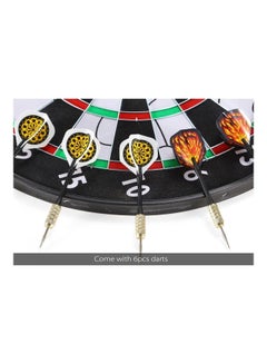 Joerex 15 Inch Dart Board With 6 PCS Darts Set 15inch  - Image 4