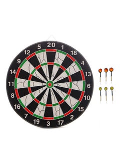 Joerex 15 Inch Dart Board With 6 PCS Darts Set 15inch  - Image 1