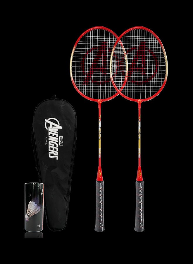 Marvel Iron Man 2 Piece Badminton Racquet 26inch