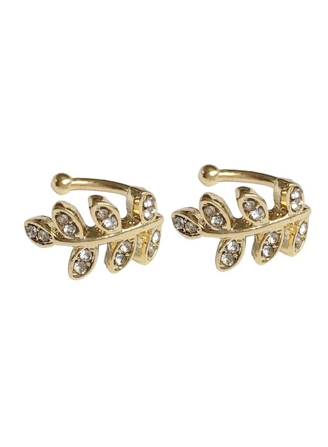 J&J Leaf Shaped Earrings - Image 1