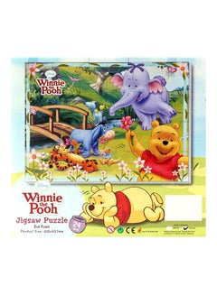 24 Pieces jigsaw Puzzle (Winnie The Pooh) Multicolour
