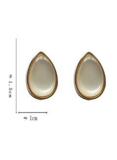 Water Drop Design Stud Earrings - v1610378802/N41538115A_2