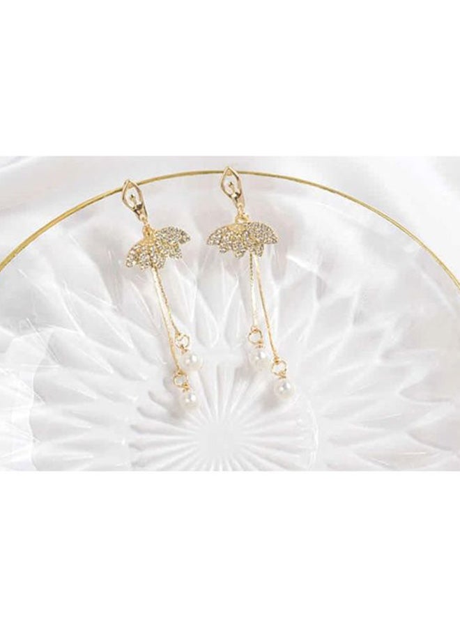 J&J 925 Silver Needle Ballet  Dangle Earrings  - Image 3
