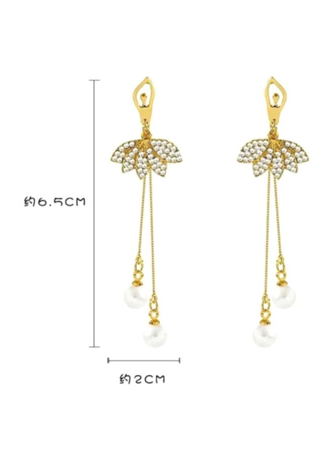 J&J 925 Silver Needle Ballet  Dangle Earrings  - Image 4
