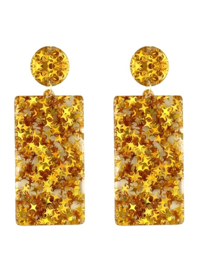 J&J Sequins Star Dangle Earrings  - Image 1