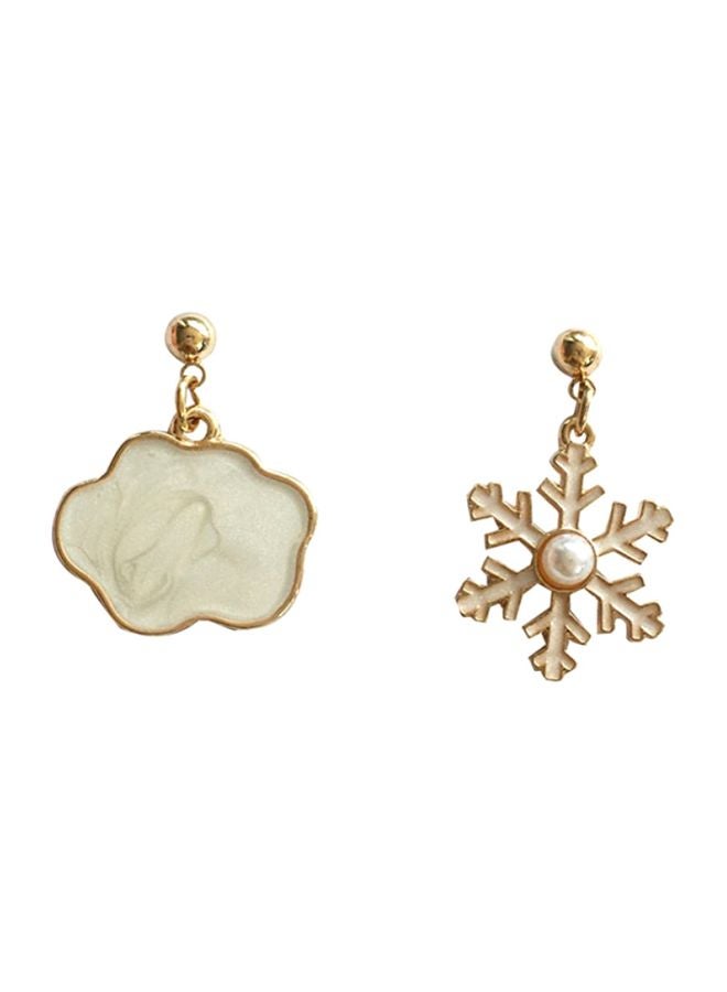 J&J S925 Silver Needle Design Earrings - Image 1