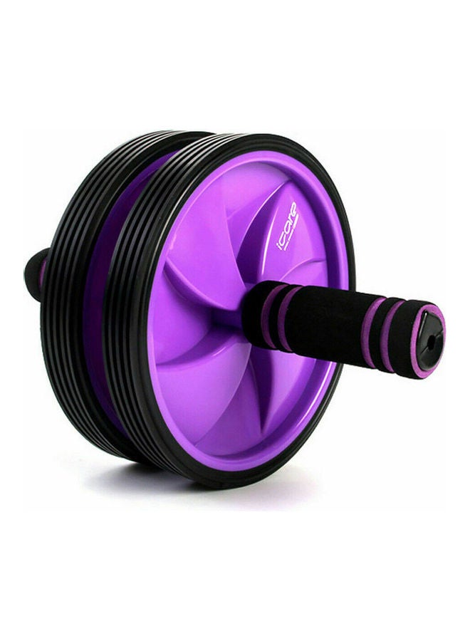 جوريكس عجلة تمارين البطن المزدوجة i.care - عجلة مزدوجة من ABS لمعدات اللياقة البدنية في الصالة الرياضية - Image 1