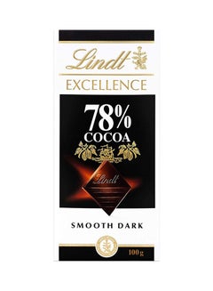 Lindt Excellence Dark 78% Cocoa 100grams  - Image 1