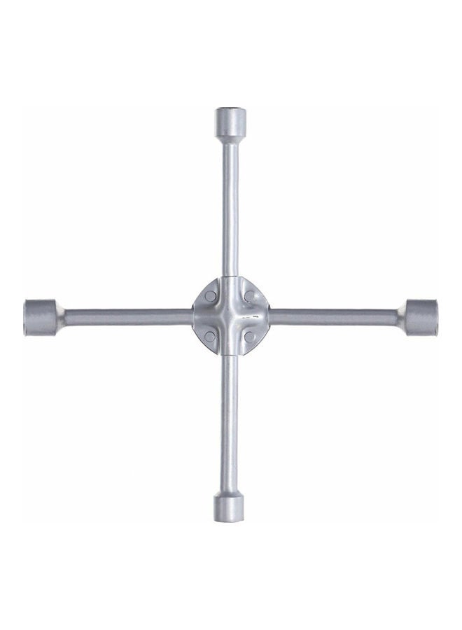 Generic Metal Frame Crucifix Car Wheel Key 