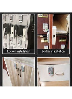 CB-94 - Access Control Door Lock Cabinet Sliver