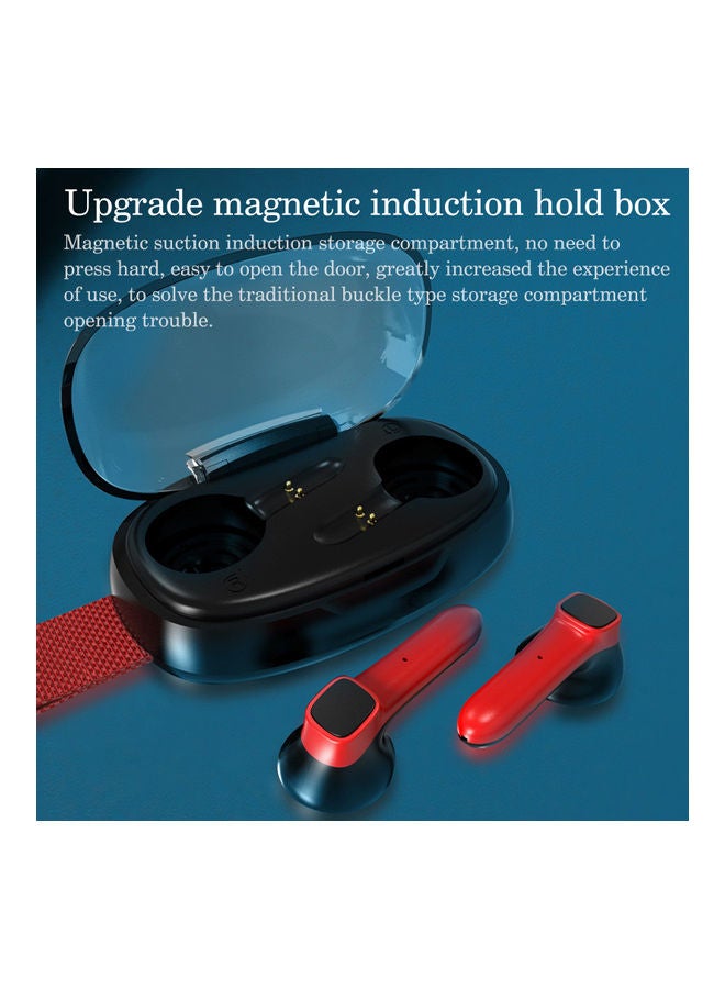 TWS Wireless Headset With Charging Case White
