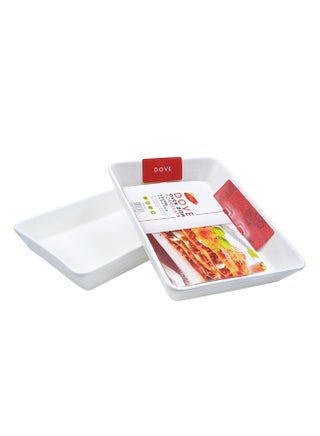 2-Piece Oven Dish White 1.8Liters - view 2