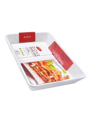 2-Piece Oven Dish White 1.8Liters - view 3