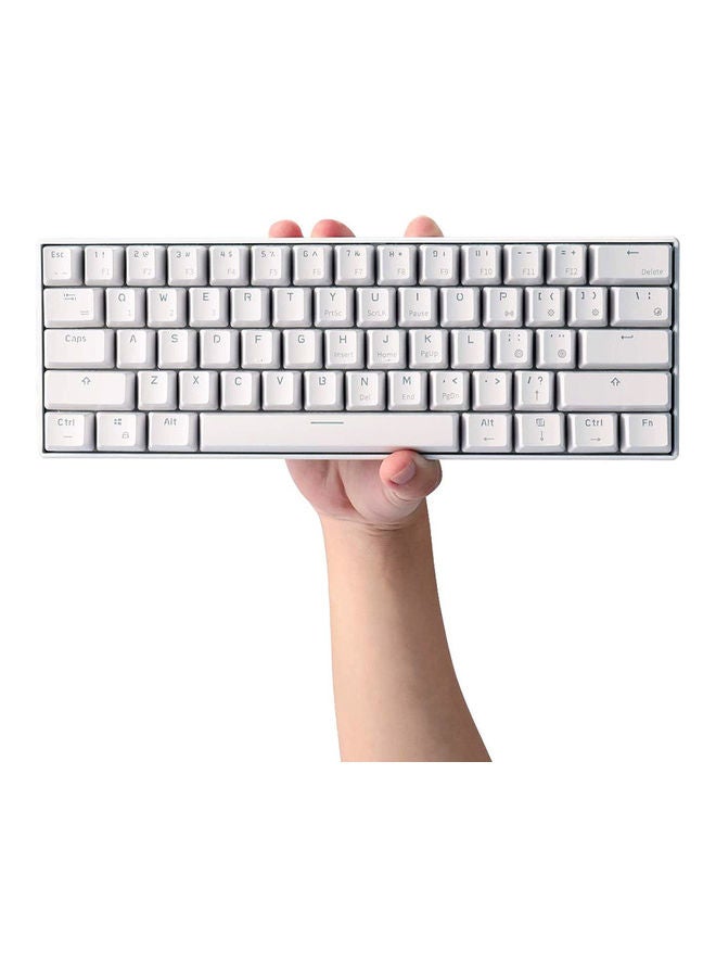 Dual Mode Mechanical Keyboard White - Image 3