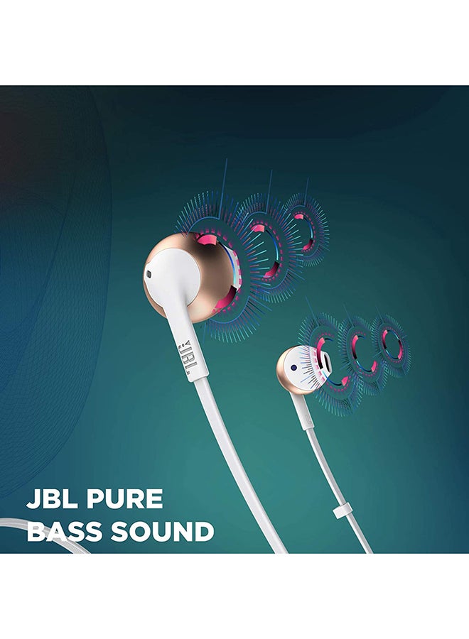 جي بي إل سماعات رأس بلوتوث ذهبي وردي - Image 2