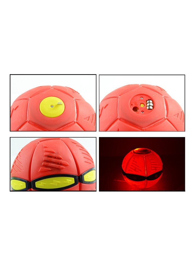 Magic Flying Deformation UFO Saucer Ball with LED Light and Music 16x16x16cm - Image 3