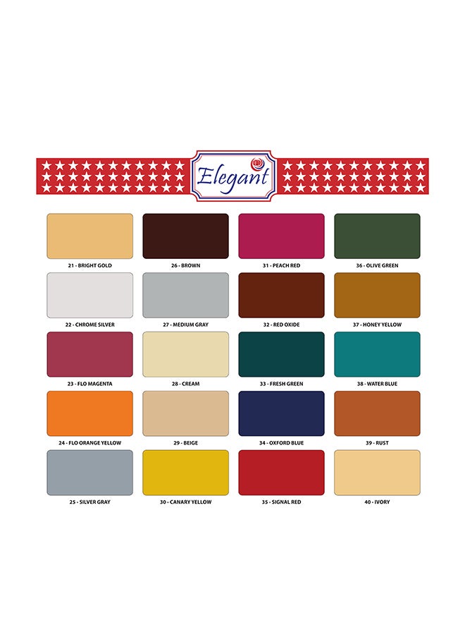 Elegant 6 Piece Spray Paint Set Rose Gold 400ml - Image 3