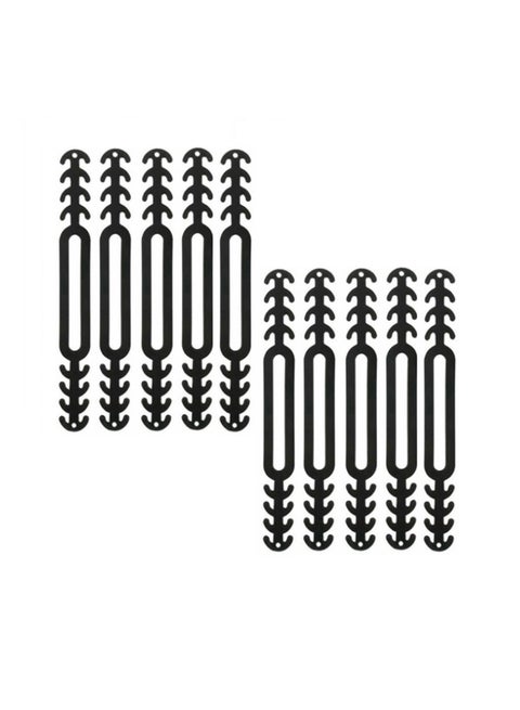 10 Piece Anti-slip Extension Hook Mask Belt Strap