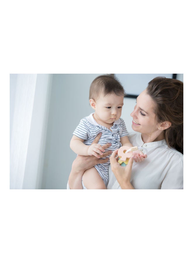 PlanToys Wooden Key Rattle 7.2 x 5.5 x 10.4 cmcm - Image 5