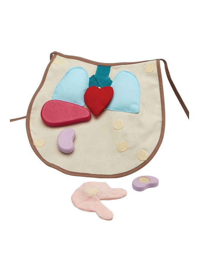 PlanToys Wooden Surgeon Play Set 24.15x1x27cm - Image 3