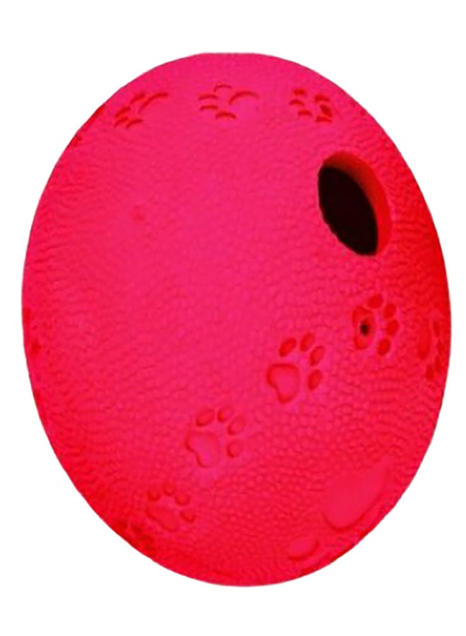 تريكسي لعبة كرة خفيفة مطاطية للجراء أحمر