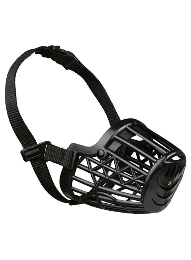 تريكسي ماسك للكلاب ضد العض من البلاستيك أسود 14سم