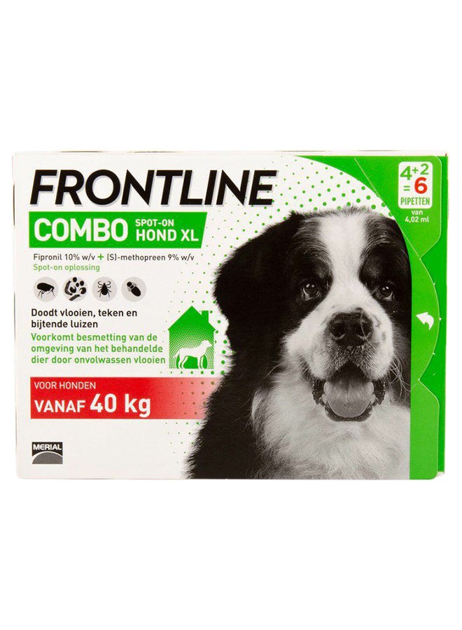Frontline Combo Spot On Over 40 Kg Dog's Treatments Clear XLcm