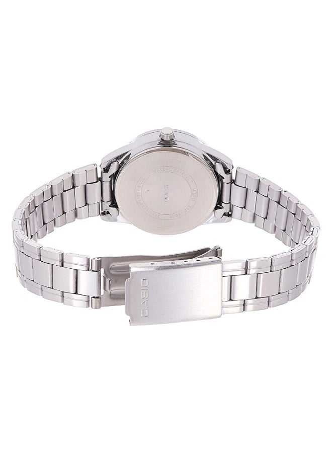 CASIO Women's Stainless Steel Analog Wrist Watch LTP-V005D-4BUDF - Image 2