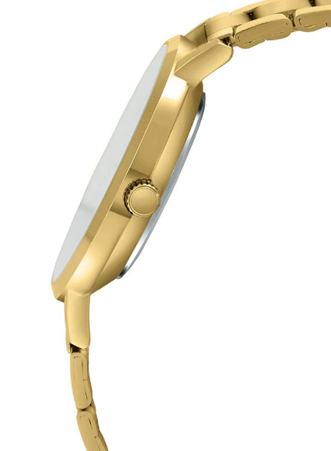 CASIO Men's Stainless Steel Analog Quartz Wrist Watch MTP-VT01G-2BUDF Navy/Gold - 40 mm - Gold - Image 2