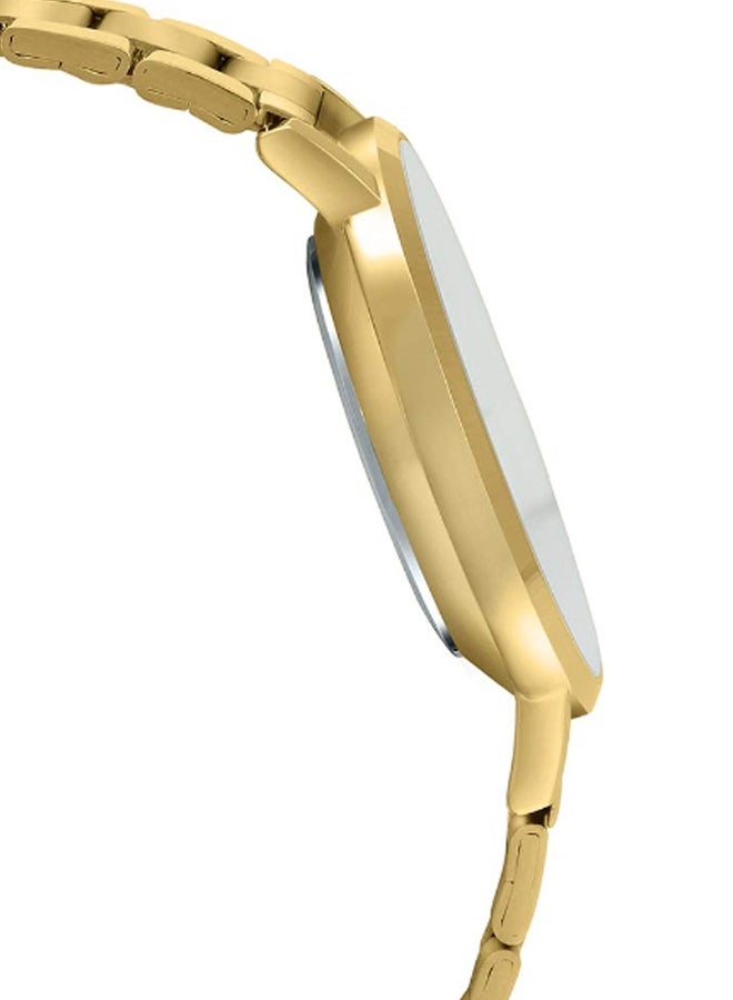 CASIO Men's Stainless Steel Analog Quartz Wrist Watch MTP-VT01G-2BUDF Navy/Gold - 40 mm - Gold - Image 3