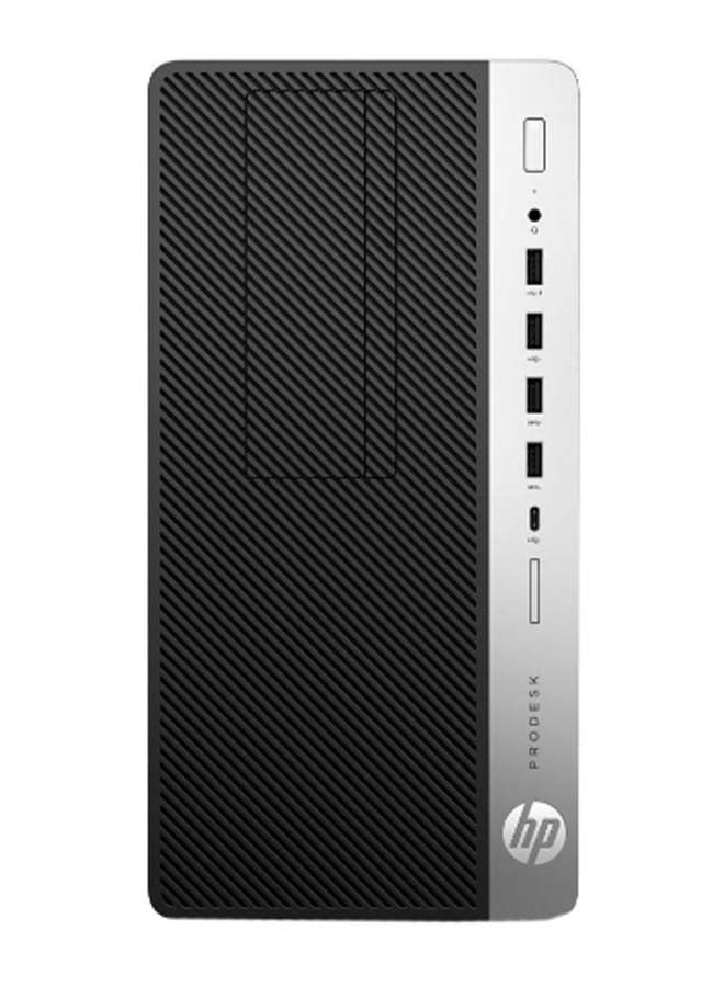 HP - ProDesk 600 Micro Tower With Core i3 Processor/4GB RAM/500GB HDD/UHD Graphics 630 / Black/Silver - Image 1