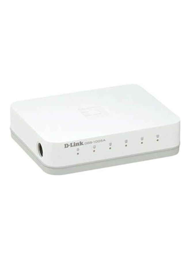 D-Link 5-Port Gigabit Unmanaged Desktop Switch White  - Image 2