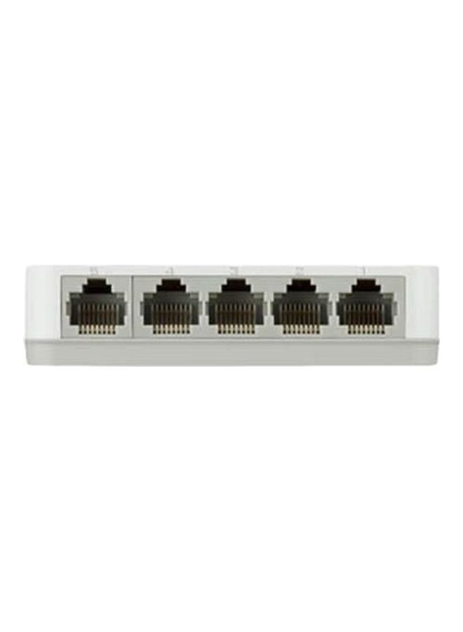 D-Link 5-Port Gigabit Unmanaged Desktop Switch White  - Image 3